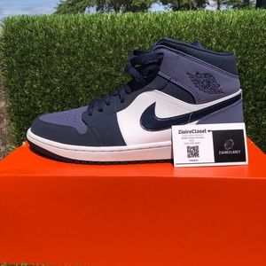 ❌ SOLD❌Jordan 1 Retro Mid “Obsidian Sanded Purple”